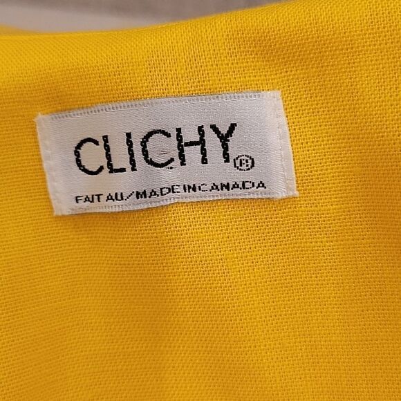 CLICHY Blazer, size 10,rayon linen - Picture 5 of 6